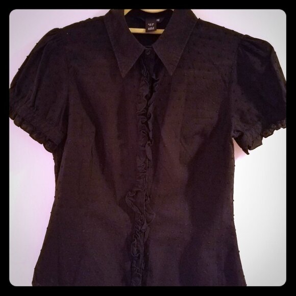 H&M Black Blouse - Picture 1 of 5